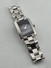 Movado 84.C1.415.A Swiss Quartz Stainless Steel Rectangular Museum Watch. 22mm.