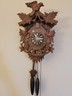 Vintage Collectible Germany 1 Day Black Forest Cuckoo Clock W Woulf Theme. Works