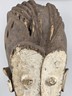 Fang Ngil Mask Gabon African Tribal Art Hand Carved Wood Kaolin Antique 1900s