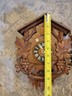 Vintage Collectible Germany 1 Day Black Forest Cuckoo Clock W Woulf Theme. Works