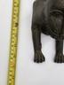 Vtg African Benin Bronze Leopard 15” Edo Kingdom Style Lost Wax Tribal Sculpture