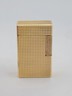 Vintage Collectible Authentic St Dupont 20 Micron Gold Plated Ligne 1 Lighter.