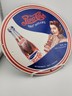 RARE VINTAGE PEPSI-COLA PORCELAIN GASOLINE STATION BOTTLE BEVERAGE SIGN A & W