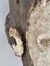 Fang Ngil Mask Gabon African Tribal Art Hand Carved Wood Kaolin Antique 1900s