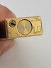 Vintage Dunhill Rollagas Gold Tone Made in Switzerland Very Clean. Untested.