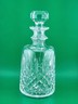 Vintage Signed Waterford Crystal KELSEY Spirit Decanter 9 1/2" W Stopper.