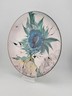 Bachrach Art Enamels Gumps San Francisco 8" Enamel on Copper Plate Artist Signed