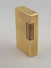 Vintage Collectible Authentic St Dupont 20 Micron Gold Plated Ligne 1 Lighter.