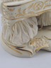Antique Dresden Art Porcelain Lady at Grand Piano Figurine Lace Dress Germany