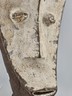 Fang Ngil Mask Gabon African Tribal Art Hand Carved Wood Kaolin Antique 1900s