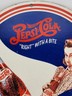 RARE VINTAGE PEPSI-COLA PORCELAIN GASOLINE STATION BOTTLE BEVERAGE SIGN A & W