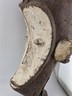 Fang Ngil Mask Gabon African Tribal Art Hand Carved Wood Kaolin Antique 1900s