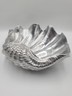 Rare Vintage Arthur Court 1988 Oversized ClamShell Centerpiece Bowl. 18 Inch.