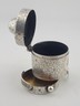 Ultra Rare 19th C Antique Tiffany & Co Repousse Sterling Match Safe w Ash Drawer