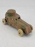 Antique 1930's Tootsie Toy US Army Armored Car Black Wheel WWI Military USA