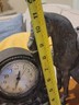 Antique Bronze Horse with Galter Electric  Clock made in Chicago, USA. Untested