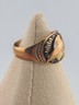 Vintage 10k Solid Gold Masonic Ostby Barton Shriner Ring Size 9. Weight 6.1 Gram