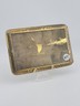 Antique Japanese Komai Damascene Mixed Metal Cigarette Case with Mount Fuji
