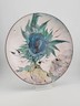Bachrach Art Enamels Gumps San Francisco 8" Enamel on Copper Plate Artist Signed
