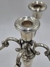 Antique Pair Of 1920's Gorham Sterling Silver Candelabra 5 Candle Holders. #638.