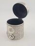 Ultra Rare 19th C Antique Tiffany & Co Repousse Sterling Match Safe w Ash Drawer