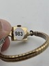 Vintage Hamilton 14K Solid Gold Ladies Watch 1971 Engraved Service Award. Read.