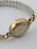 Antique 1940's Small Bulova 10k Gold Filled Ladies Swiss Wrist Watch. Working.