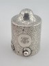 Ultra Rare 19th C Antique Tiffany & Co Repousse Sterling Match Safe w Ash Drawer