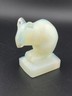 RARE SIGNED SABINO FRANCE "SOURIS" MOUSE ART DECO OPALESCENT GLASS CAR MASCOT