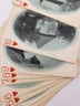 Rare Antique 1930's C & O- F.F.V. Railroad Via Washington Playing Cards-Complete