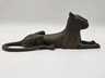 Vtg African Benin Bronze Leopard 15” Edo Kingdom Style Lost Wax Tribal Sculpture