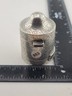 Ultra Rare 19th C Antique Tiffany & Co Repousse Sterling Match Safe w Ash Drawer