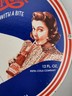 RARE VINTAGE PEPSI-COLA PORCELAIN GASOLINE STATION BOTTLE BEVERAGE SIGN A & W