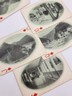 Rare Antique 1930's C & O- F.F.V. Railroad Via Washington Playing Cards-Complete