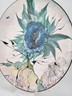 Bachrach Art Enamels Gumps San Francisco 8" Enamel on Copper Plate Artist Signed