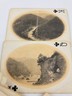 Rare Antique 1930's C & O- F.F.V. Railroad Via Washington Playing Cards-Complete