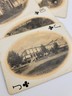 Rare Antique 1930's C & O- F.F.V. Railroad Via Washington Playing Cards-Complete