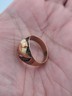 Vintage 10k Solid Gold Masonic Ostby Barton Shriner Ring Size 9. Weight 6.1 Gram