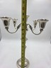 Antique Pair Of 1920's Gorham Sterling Silver Candelabra 5 Candle Holders. #638.