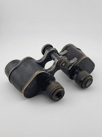 Rare 1914 WWI German Military Binoculars G. Rodenstock Dienstglas Munchen Dienst