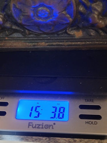 Working Large 18" Antique Cast Iron & Copper Mantle Clock Cherubs & Harps c.1906