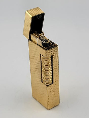 Vintage Dunhill Rollagas Gold Tone Made in Switzerland Very Clean. Untested.