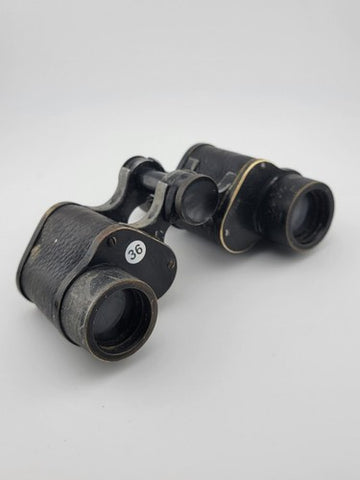 Rare 1914 WWI German Military Binoculars G. Rodenstock Dienstglas Munchen Dienst