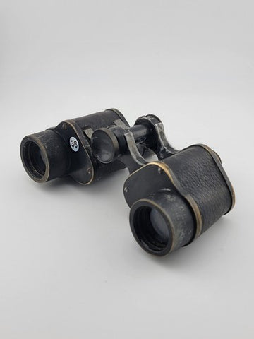 Rare 1914 WWI German Military Binoculars G. Rodenstock Dienstglas Munchen Dienst