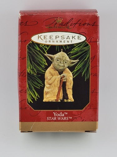 Hallmark Keepsake Christmas Ornament: Star Wars - YODA - 1997