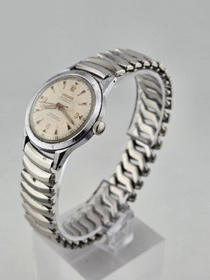 Antique 1940's Pierce 17 Jewel Swiss Watch Parashock Antimagnetic Mens. Works.