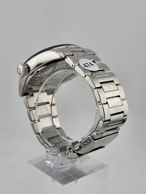 Akribos XXIV Men AK477BK Skeleton Stainless Steel Automatic 44mm Watch. Works