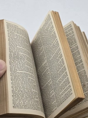 Rare Antique 1864 Oxford Holy Bible Victorian Embossed Leather Bound King James.