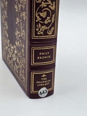 1975 FRANKLIN LIBRARY Emily Bronte WUTHERING HEIGHTS Red Leather LIMITED ED. New
