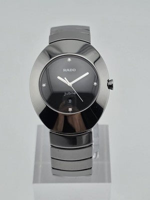 New High Tech Ceramic Titanium Rado Ovation Jubile Watch Ref 152.0493.3